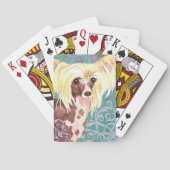 Elegant Chinese Crested Spielkarten (Rückseite)