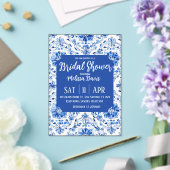 Elegant Chinoiserie Bridal Shower Invitation Acryleinladungen (In Situ (Hochzeit))