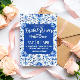 Elegant Chinoiserie Bridal Shower Invitation Einladung