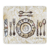 Elegant chopping board schneidebrett (Vorderseite)