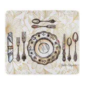 Elegant chopping board schneidebrett