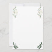Elegant Christian Wedding Invitation Template Einladung (Rückseite)