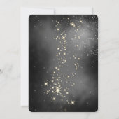 Elegant Christmas Balls Sparkle Christmas Party  Einladung (Rückseite)