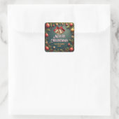 Elegant Christmas Bells Editable Sticker (Tasche)