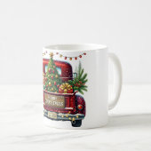 Elegant Christmas Car – Holiday Season Design Kaffeetasse (VorderseiteRechts)