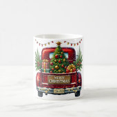 Elegant Christmas Car – Holiday Season Design Kaffeetasse (Mittel)