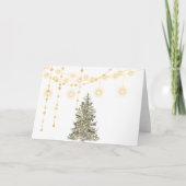 Elegant Christmas Card Karte (Vorderseite)