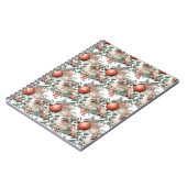 Elegant Christmas Cat Notizblock (Linke Seite)