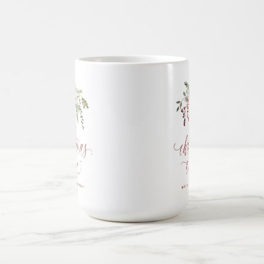 Elegant Christmas Coffee with a Shot Gift for Her Kaffeetasse (Mittel)