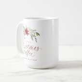 Elegant Christmas Coffee with a Shot Gift for Her Kaffeetasse (Vorderseite Links)