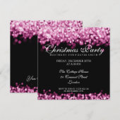 Elegant Christmas Einladung (Vorne/Hinten)