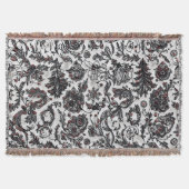 Elegant Christmas floral ornament pattern design Decke (Vorderseite)