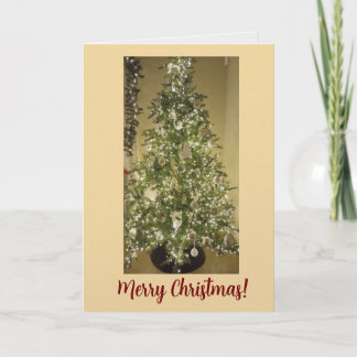 Elegant Christmas Greeting Card Karte