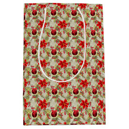 Elegant Christmas/Holiday Mittlere Geschenktüte