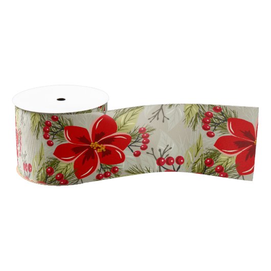 Elegant Christmas/Holiday Ripsband (Spule)
