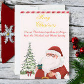 Elegant Christmas Invitation – Festive Holiday Par Save The Date