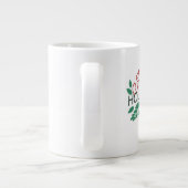 Elegant Christmas Mug – Classic Holiday Coffee & T Jumbo-Tasse (Rückseite)