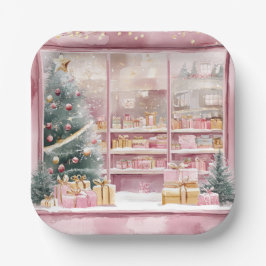 Elegant Christmas Paper Plates Pappteller