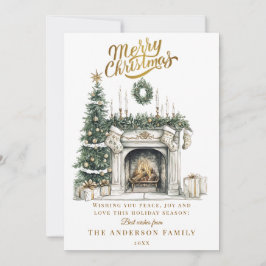 Elegant Christmas Party Holiday Card Feiertagskarte