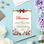 Elegant Christmas Party Invitation Acryleinladungen (In Situ (Hochzeit))