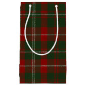 Elegant Christmas Plaid Kleine Geschenktüte (Vorderseite)