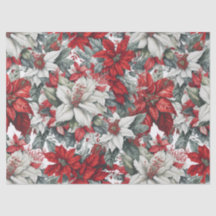 Elegant Christmas Pointsettias