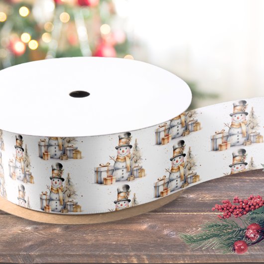 Elegant Christmas Satinband