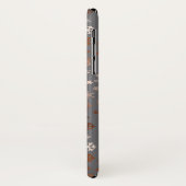 Elegant Christmas snowflake pattern rose gold Case-Mate iPhone Hülle (Hinten/Links)