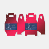 Elegant Christmas Tree Favor Box Geschenkschachtel (Ungefaltet)