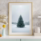 Elegant Christmas Tree Poster
