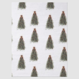 Elegant Christmas Tree Tissue Paper Seidenpapier
