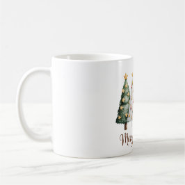Elegant Christmas Trees – Holiday Season Design Kaffeetasse