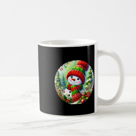 Elegant Christmas Watercolor Botanical Toddler T S Kaffeetasse (Rechts)
