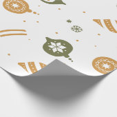 Elegant Christmas wrapping paper Geschenkpapier (Ecke)