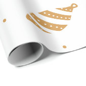 Elegant Christmas wrapping paper Geschenkpapier (Rolleneckpunkt)