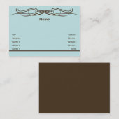 Elegant - Chubby Visitenkarte (Vorne/Hinten)