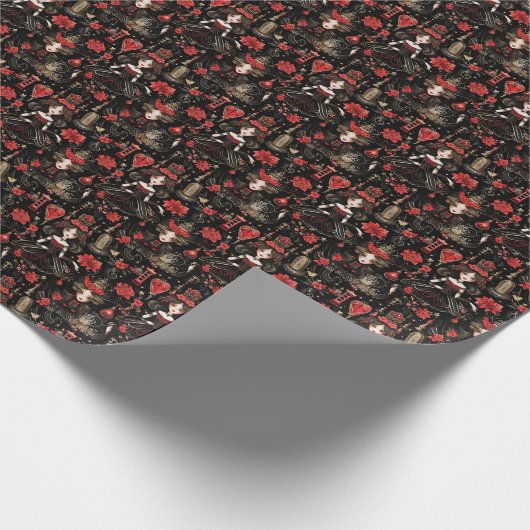 Elegant Clara, Nutcracker Classic Geschenkpapier (Ecke)