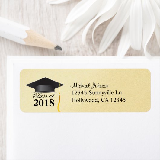 Elegant Class of 2018 Gold (Insitu)