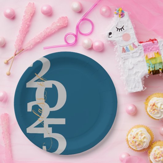 Elegant Class of 2025 Graduation Party Pappteller (Party)