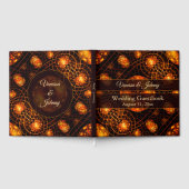 Elegant Classic Boho Modern Gold #901 Wedding Gästebuch (Voll)