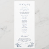 Elegant Classic Dusty Blue Programm (Rückseite)