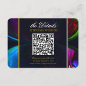 Elegant Classic Modern Floral Pattern #902 Wedding Begleitkarte (Vorderseite)