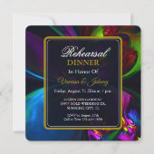 Elegant Classic Modern Floral Pattern #902 Wedding Einladung (Vorderseite)