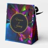 Elegant Classic Modern Floral Pattern #902 Wedding Geschenkschachtel (Rückseite)