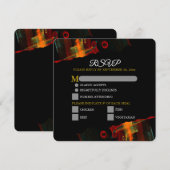 Elegant Classic Modern Trendy Pattern #903 Wedding (Vorne/Hinten)