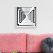 Elegant Classical Colonnade Art - Infinite Archite Leinwanddruck (Insitu (Wohnzimmer))