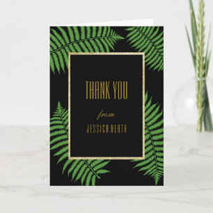 Elegant Classy Bracken Birthday Vielen Dank Dankeskarte