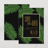Elegant Classy Bracken Save the Date (Vorne/Hinten)