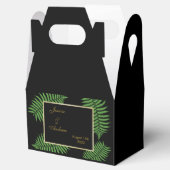 Elegant Classy Bracken Wedding Geschenkschachtel (Geöffnet)