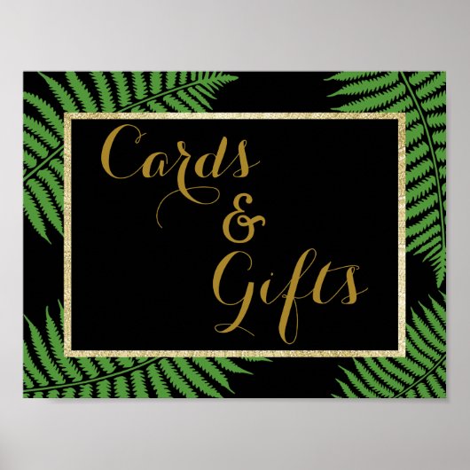Elegant Classy Bracken Wedding Poster (Vorne)